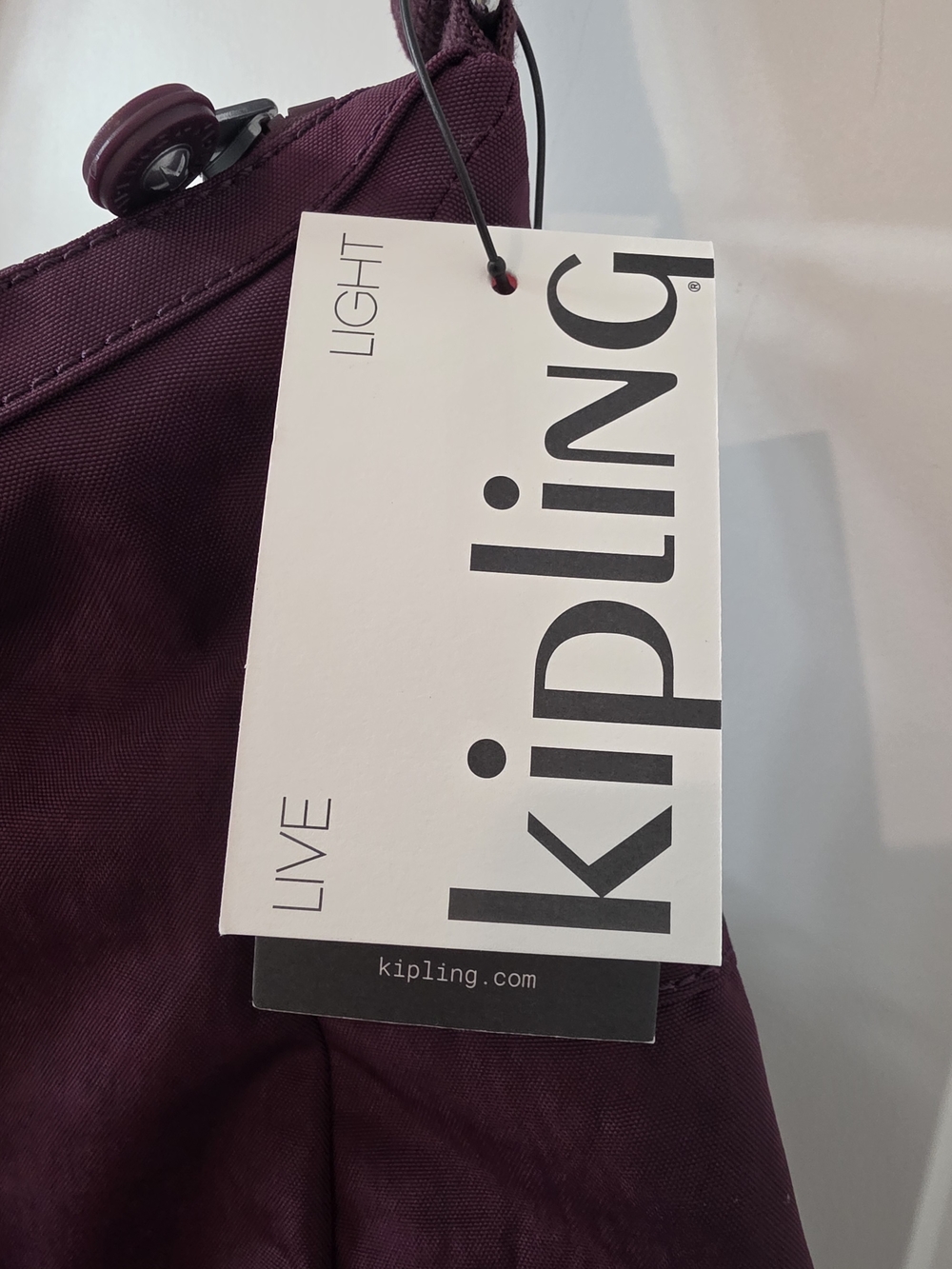 KIPLING Alenya Crossbody Bag in Dark Plum - Picture 3 of 13